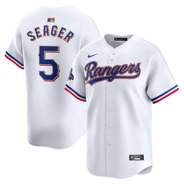 Corey Seager Texas Rangers Nike 2024 Gold Collection Limited Player Jersey – White