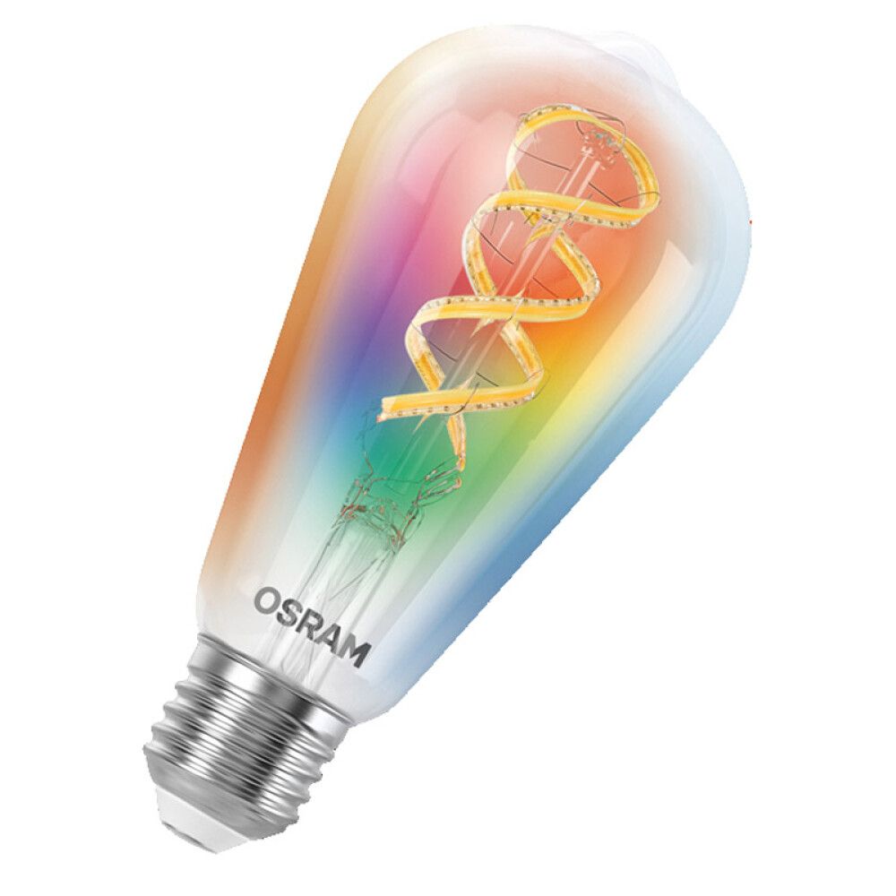 SMARTPÆRER OSRAM SMART  E27 4,8W EDISON RGBW DIMBAR
