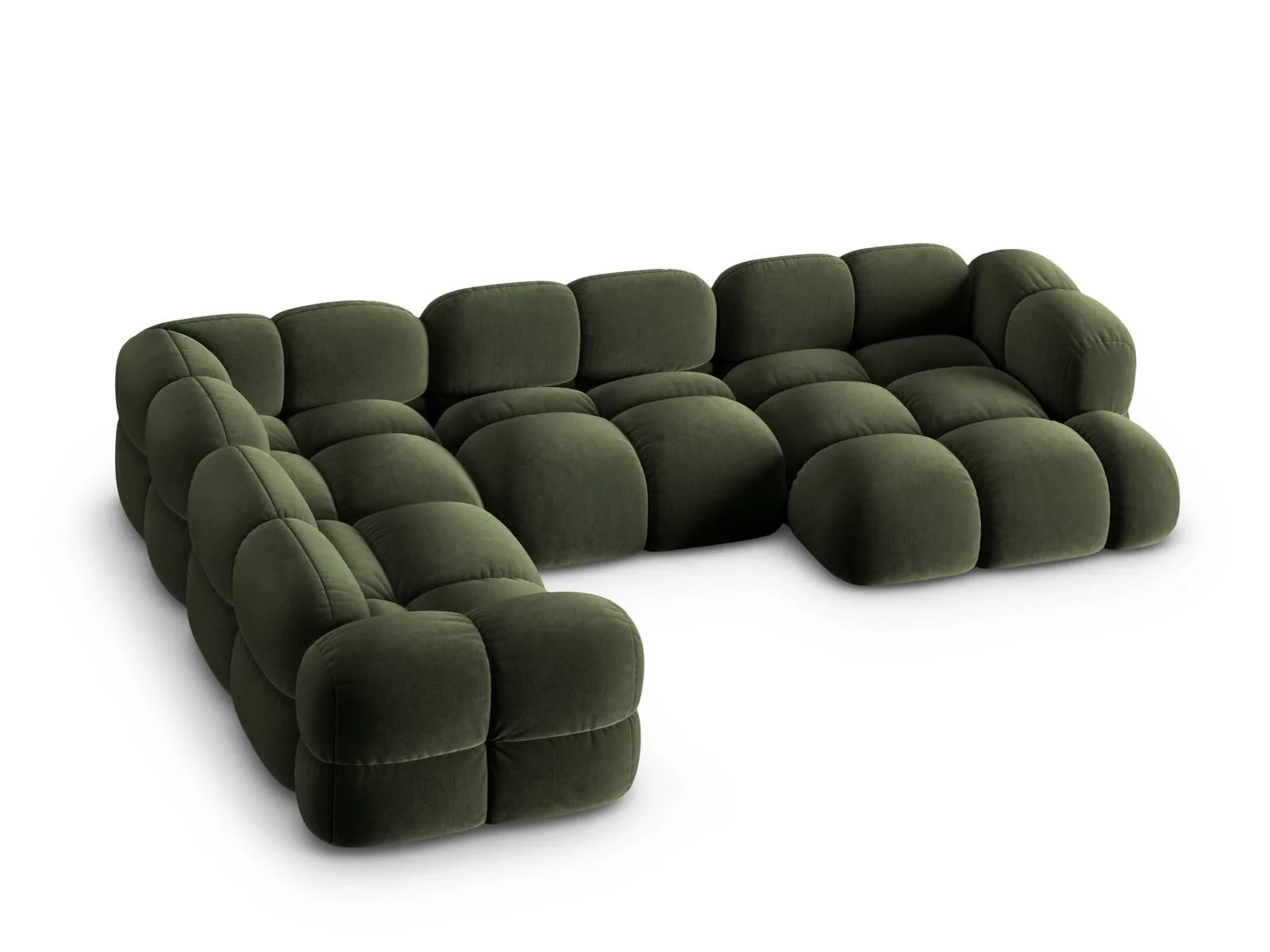 Hoekbank Loretto links velvet