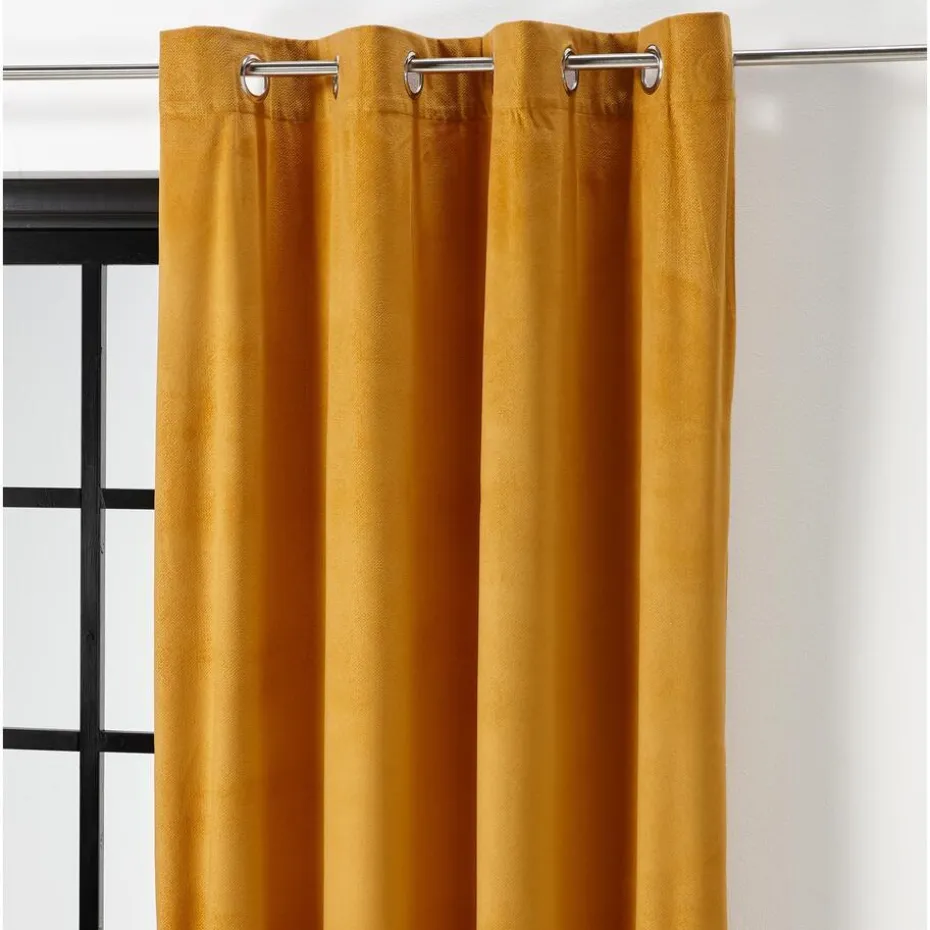 Kwantum Isolerende Gordijnen | Kant En Klaar Gordijnen | Kant En Klaar Gordijn Chloe Oker