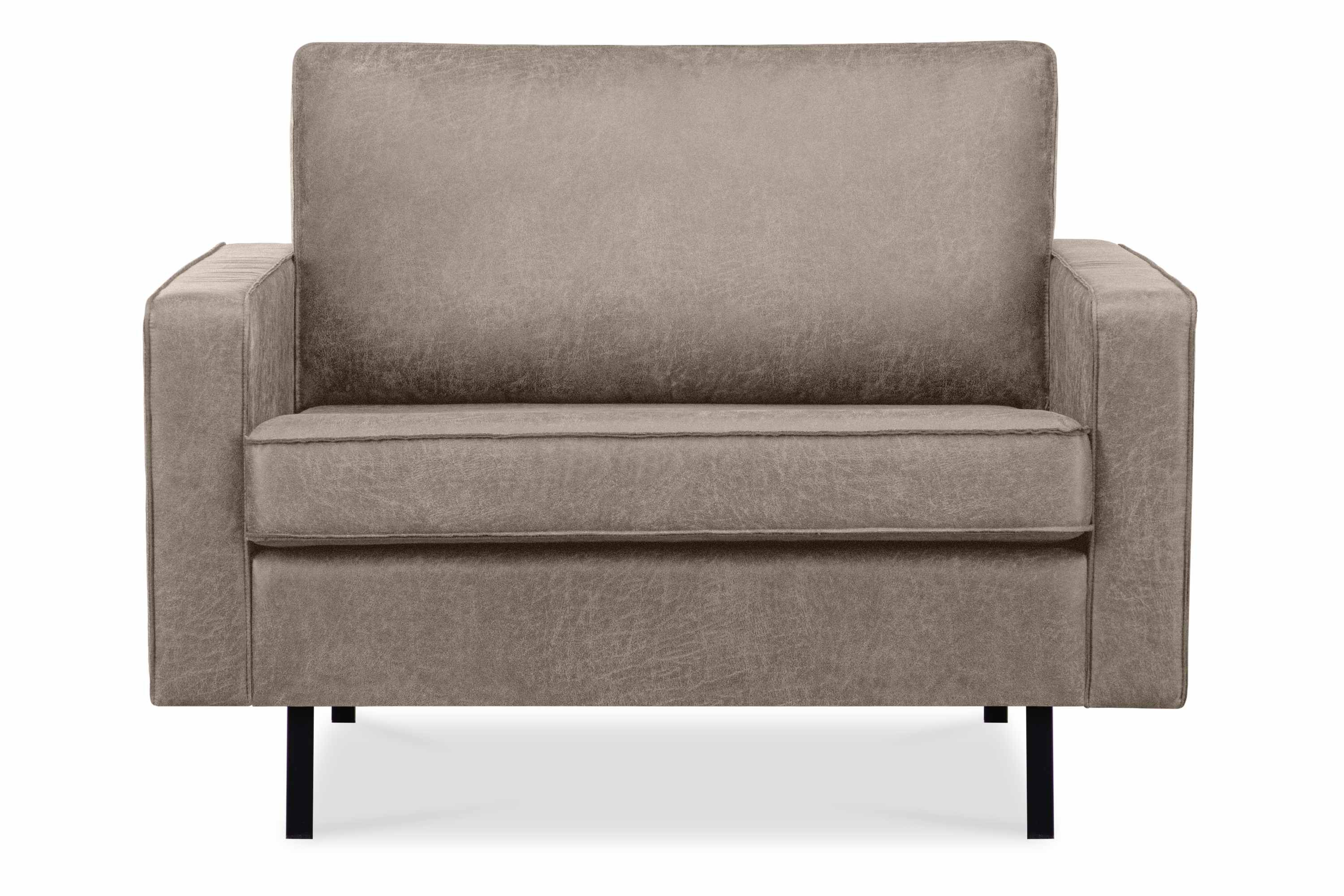 KONSIMO INVIA Duży fotel rozmiar XL w stylu loftowym, szer. 116 cm