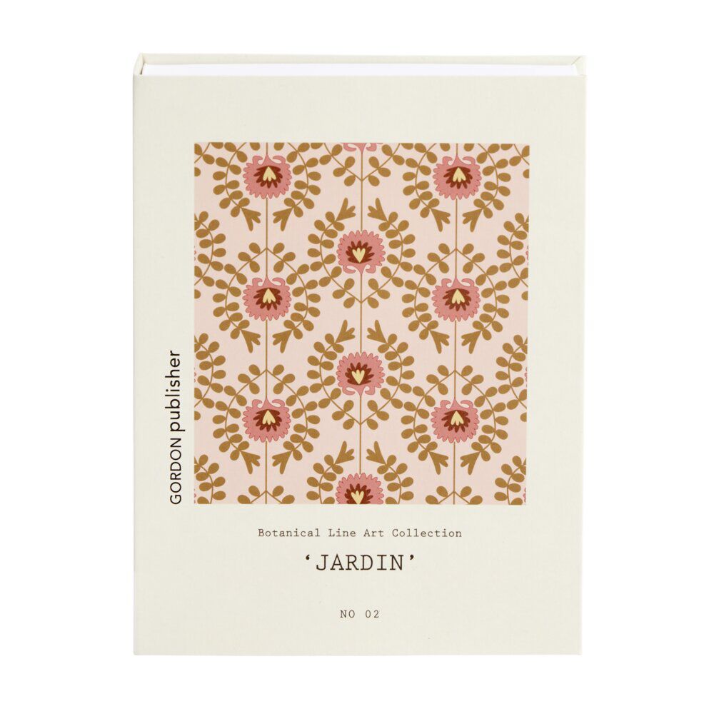 BoÎte de rangement forme livre déco botanique 22x16,5x2,7cm (2 modèles)