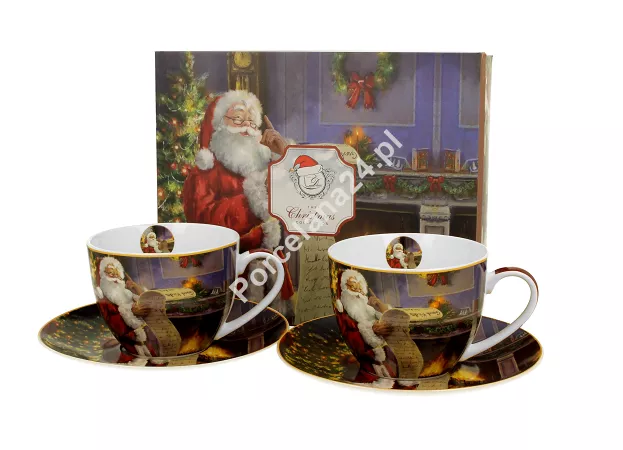Komplet 2 filiżanek 0,27 L Duo - Santa letter 15.SAL.K2FS