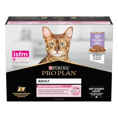PURINA PRO PLAN Cat Adult Delicate Digestion 10 x 85g