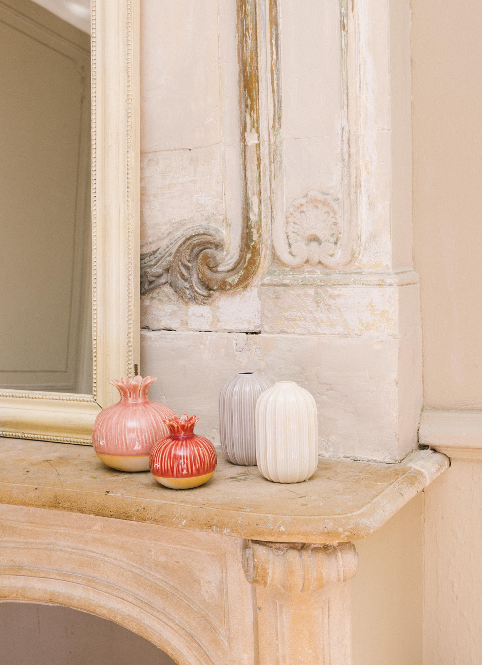 SOLIFLORE STRIÉ EN GRÈS FINITION MATTE GRIS CLAIR