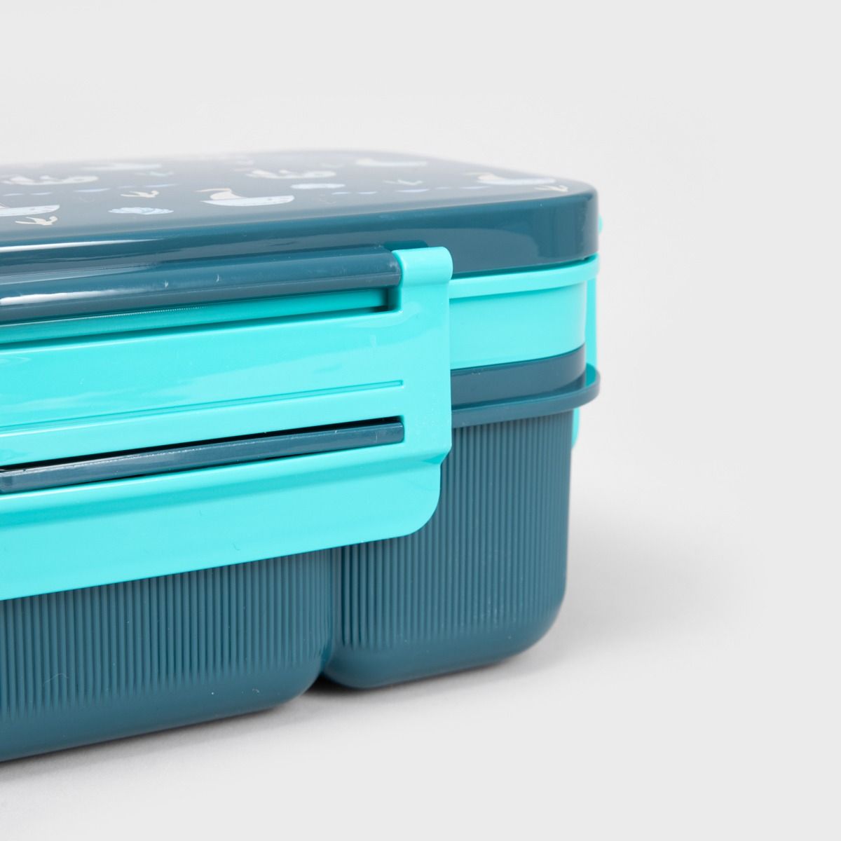 Zestaw lunchbox B2 CAIRO granatowy z kubkiem 1,8l   0,5l