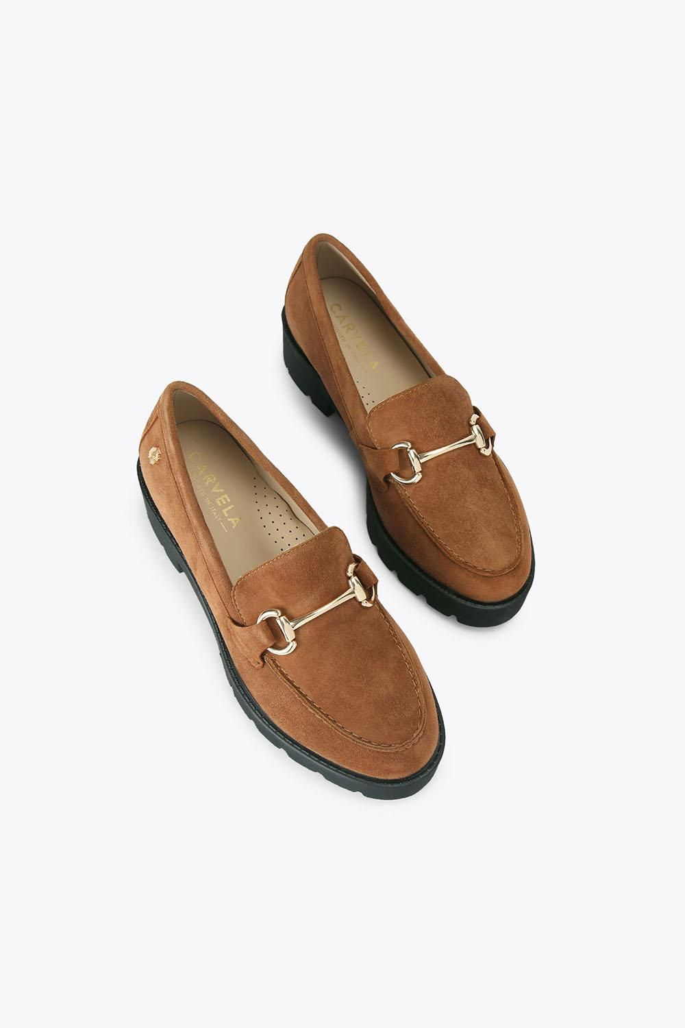 Carvela Snap Chunky' Suede Flats