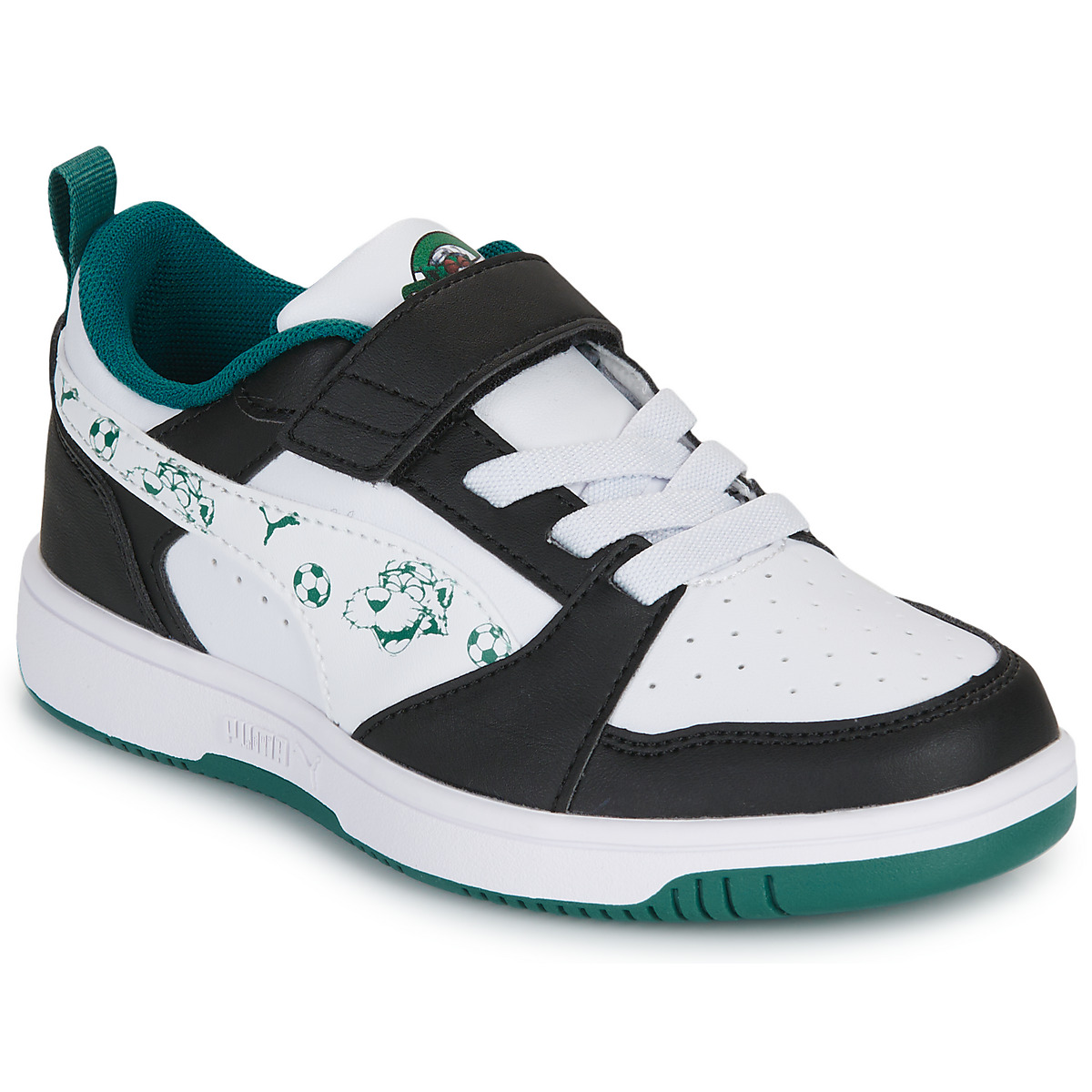Puma - Puma RebV6 Lo SuperPumaAC+PS - White / Green / Black