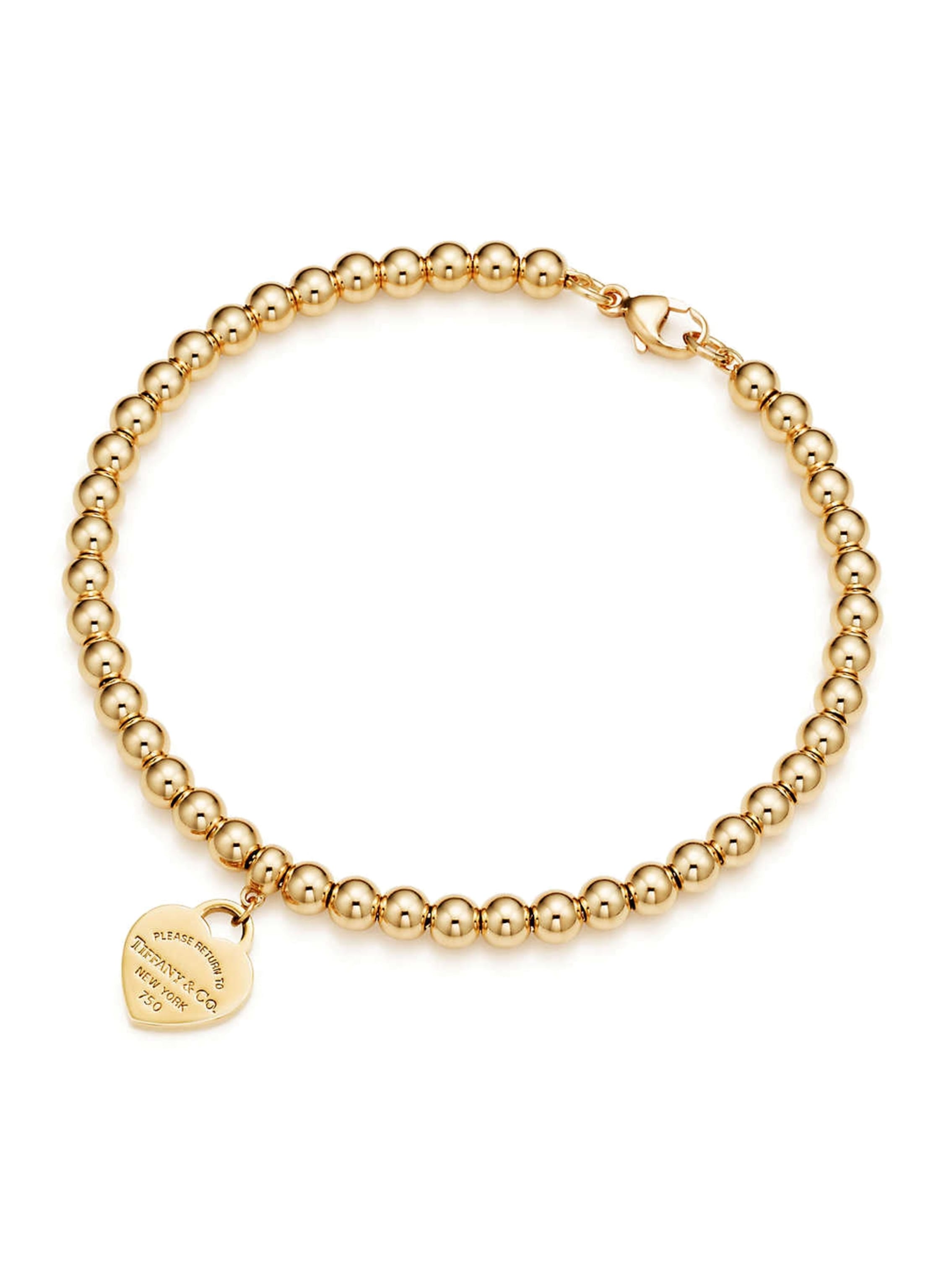 TIFFANY & Co. Anhänger RETURN TO TIFFANY™ aus 18 Karat Gelbgold mit Diamanten