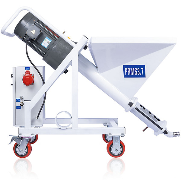 Machine de Pulvérisation MultiSpray PRMS3.7 - 3,7 kW, Cuve 80L, 35 L/min, Enduits, Peintures, Mortiers, 380V