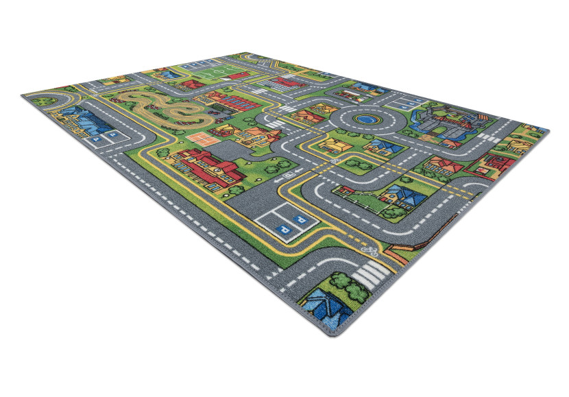 DYWAN REBEL ROADS City life 97 Miasto, dla dzieci 95x200 cm