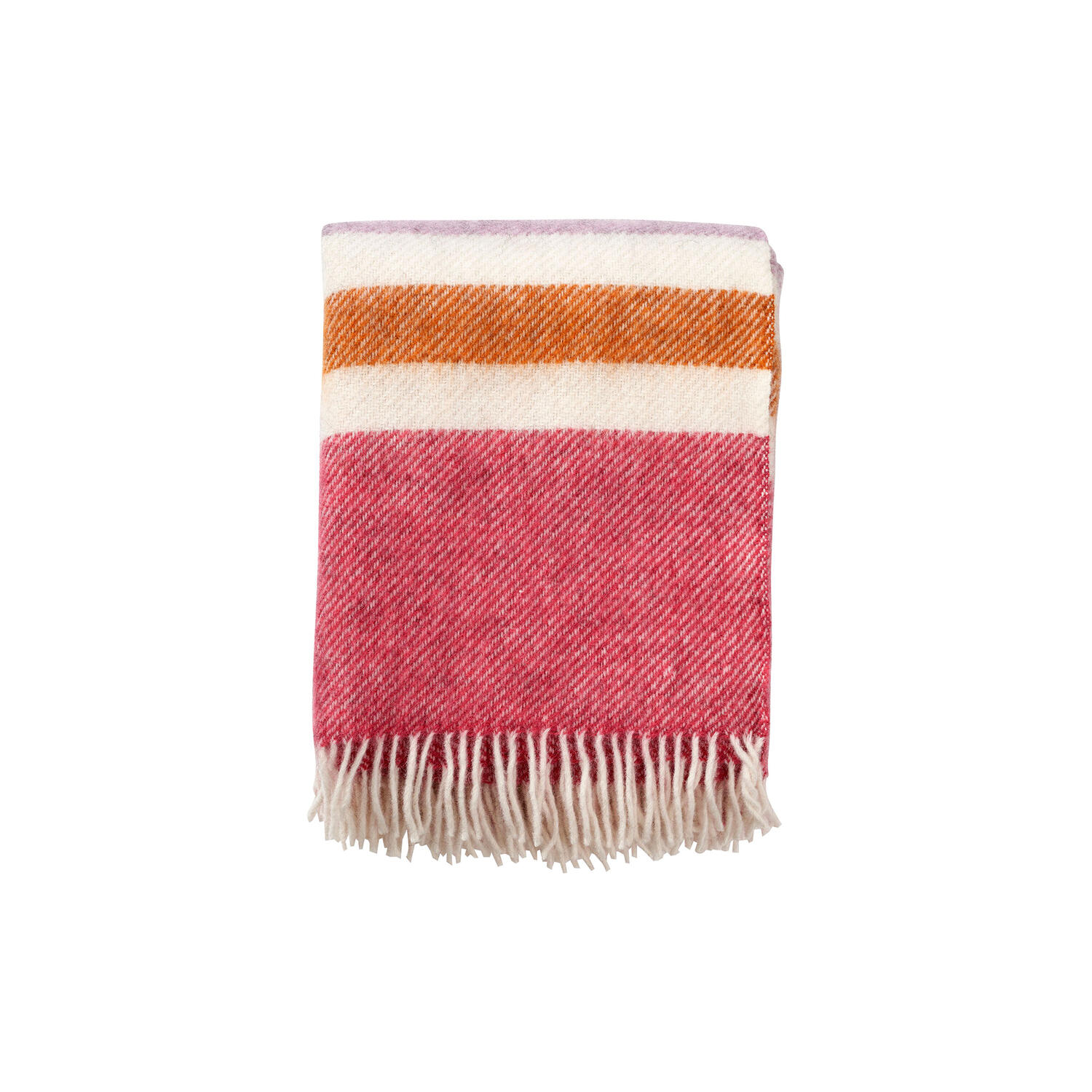 Gotland stripe plaid, cerise