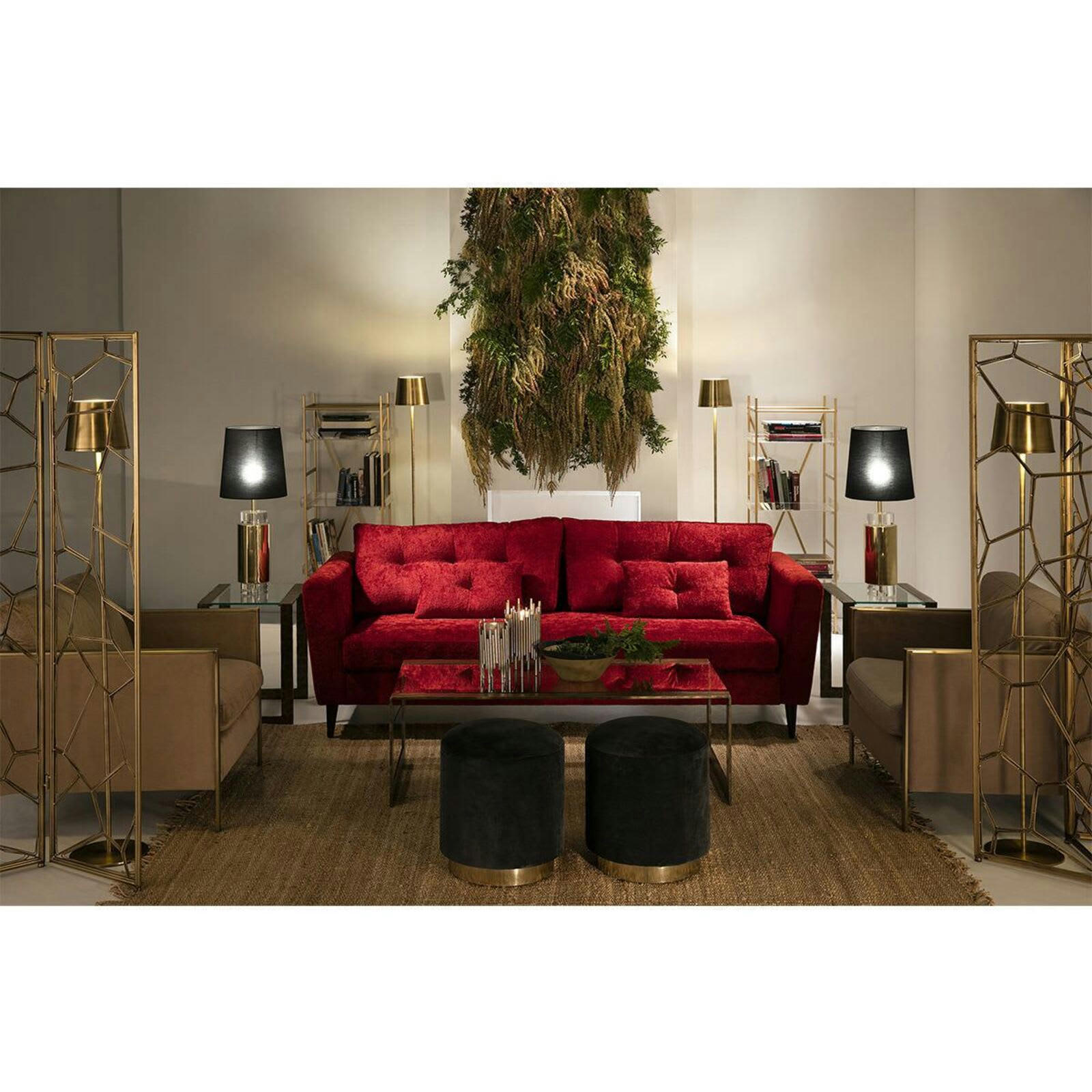 - Tapis moderne Jute Marron