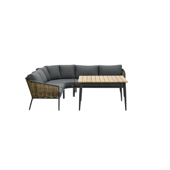 Loungeset »Bali«, 6 Sitzplätze, Aluminium, inkl. Auflagen