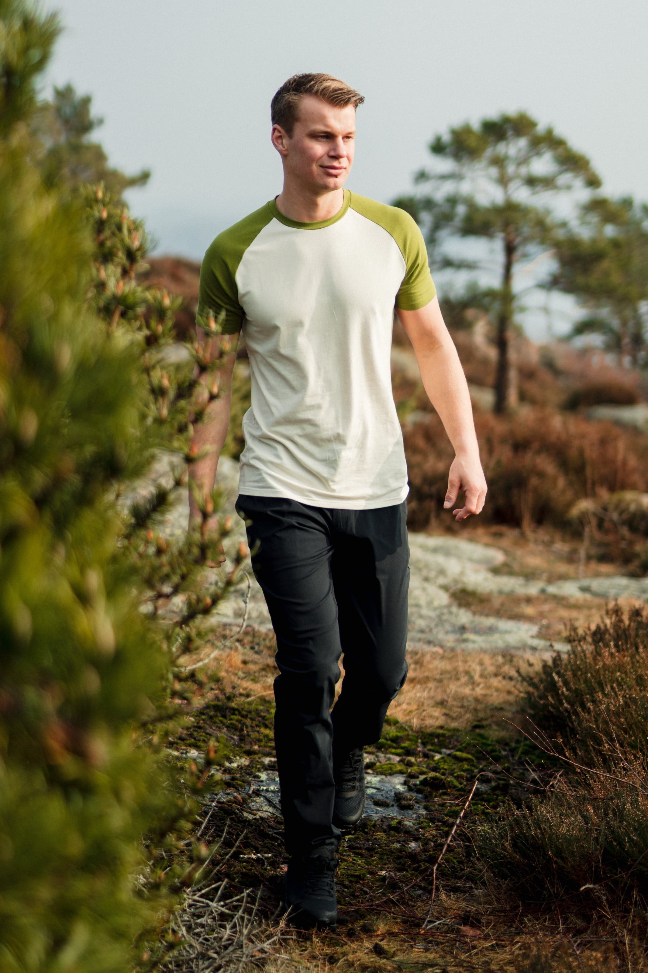 Elvestein stretch t-skjorte
