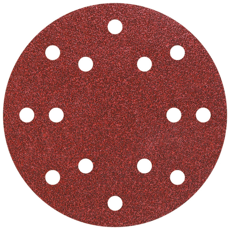Disque abrasif G120 Ø 150 mm 5 pièces WOLFCRAFT