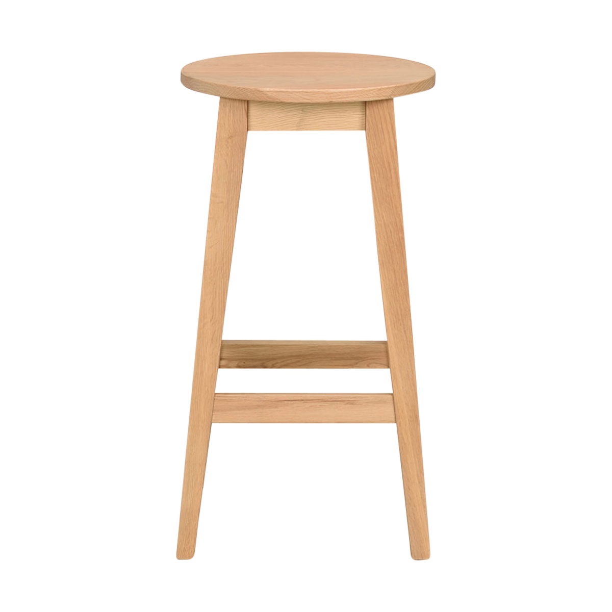 Rowico Home Austin Houten Barkruk voor Kookeiland - 65 cm - Naturel