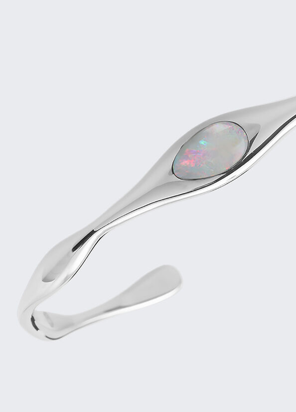 Bracciale rigido con pietra