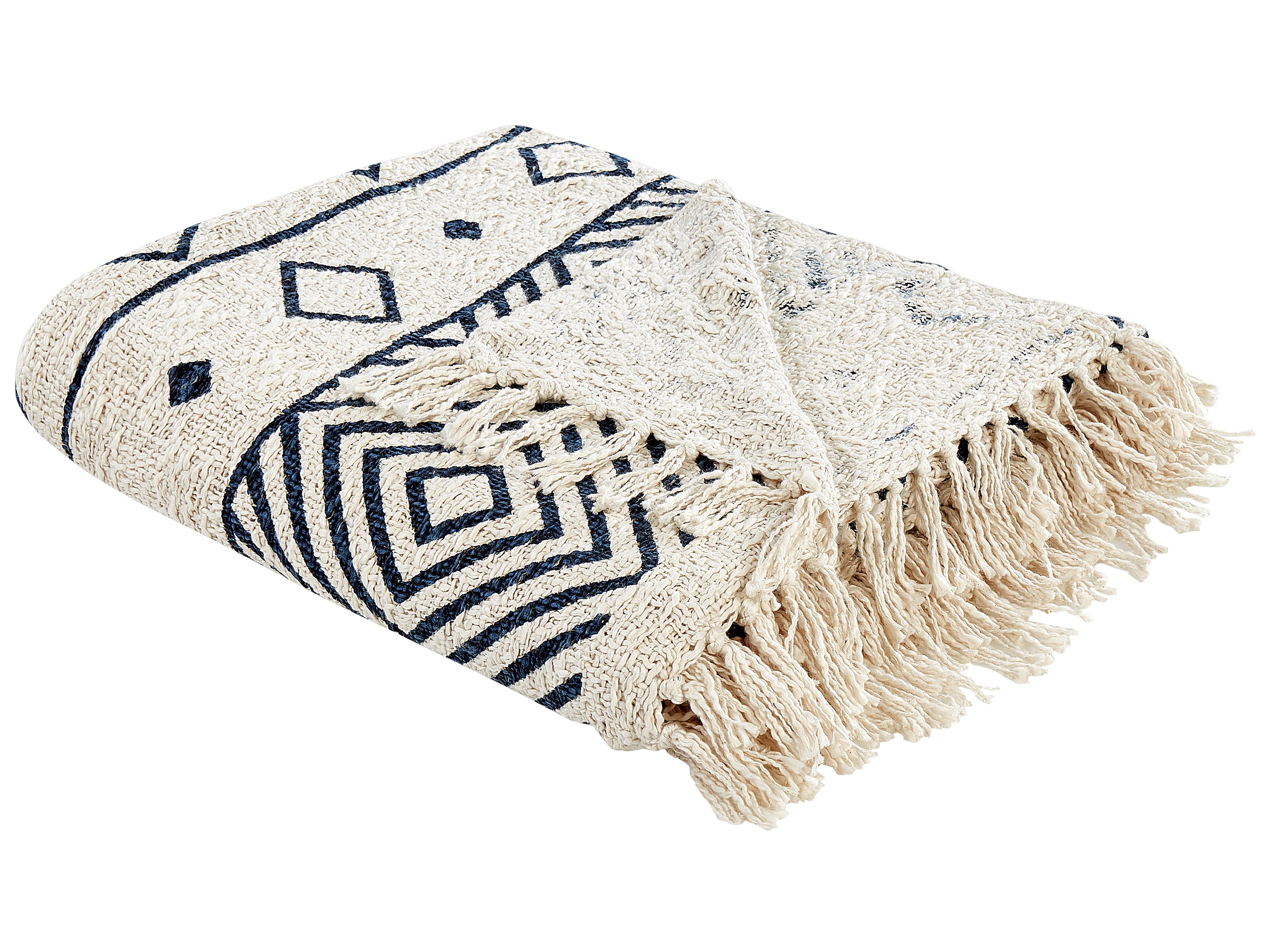 Blanket NAJUY Cotton 150 x 200 cm Beige