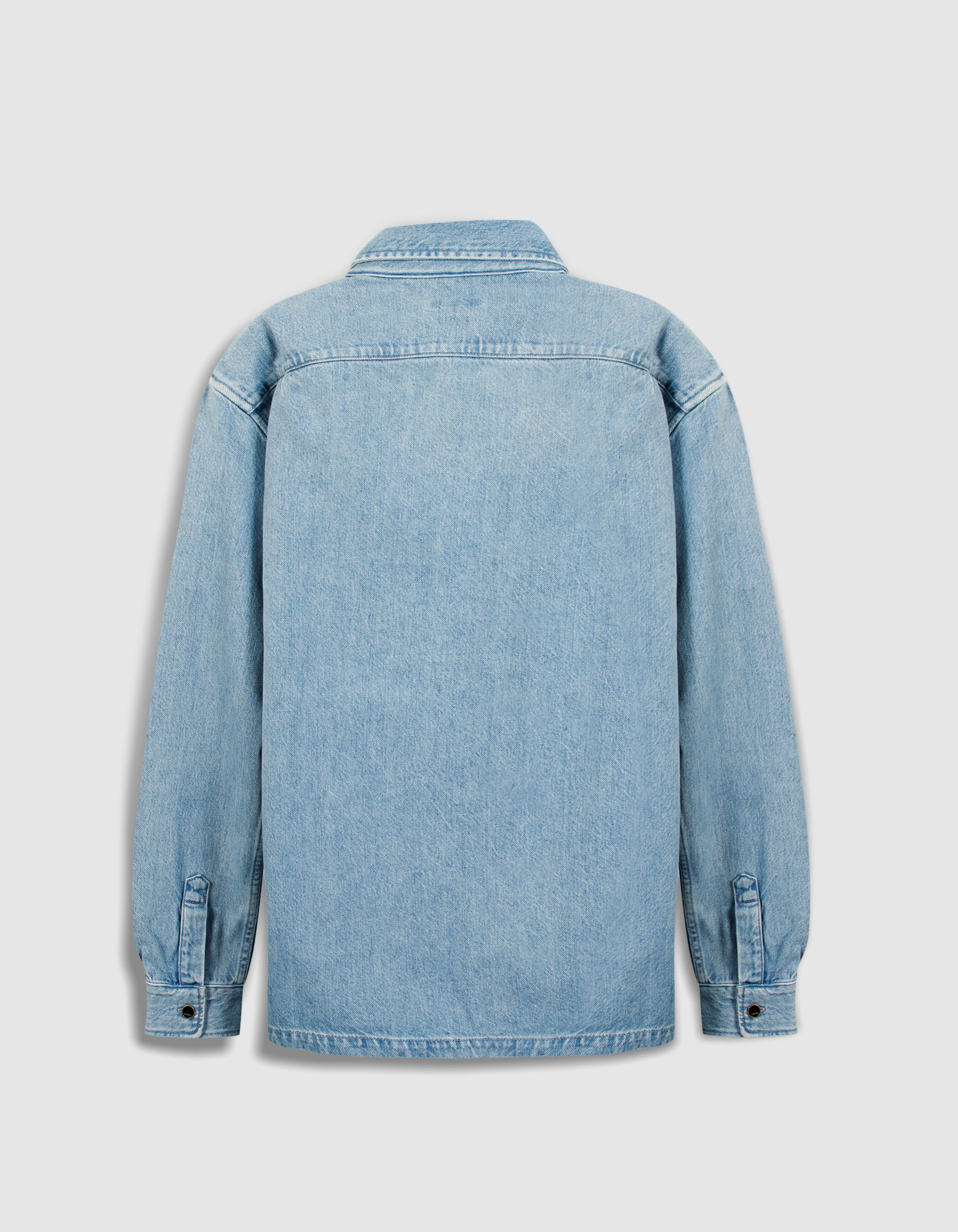 Surchemise en jean regular bleu Homme