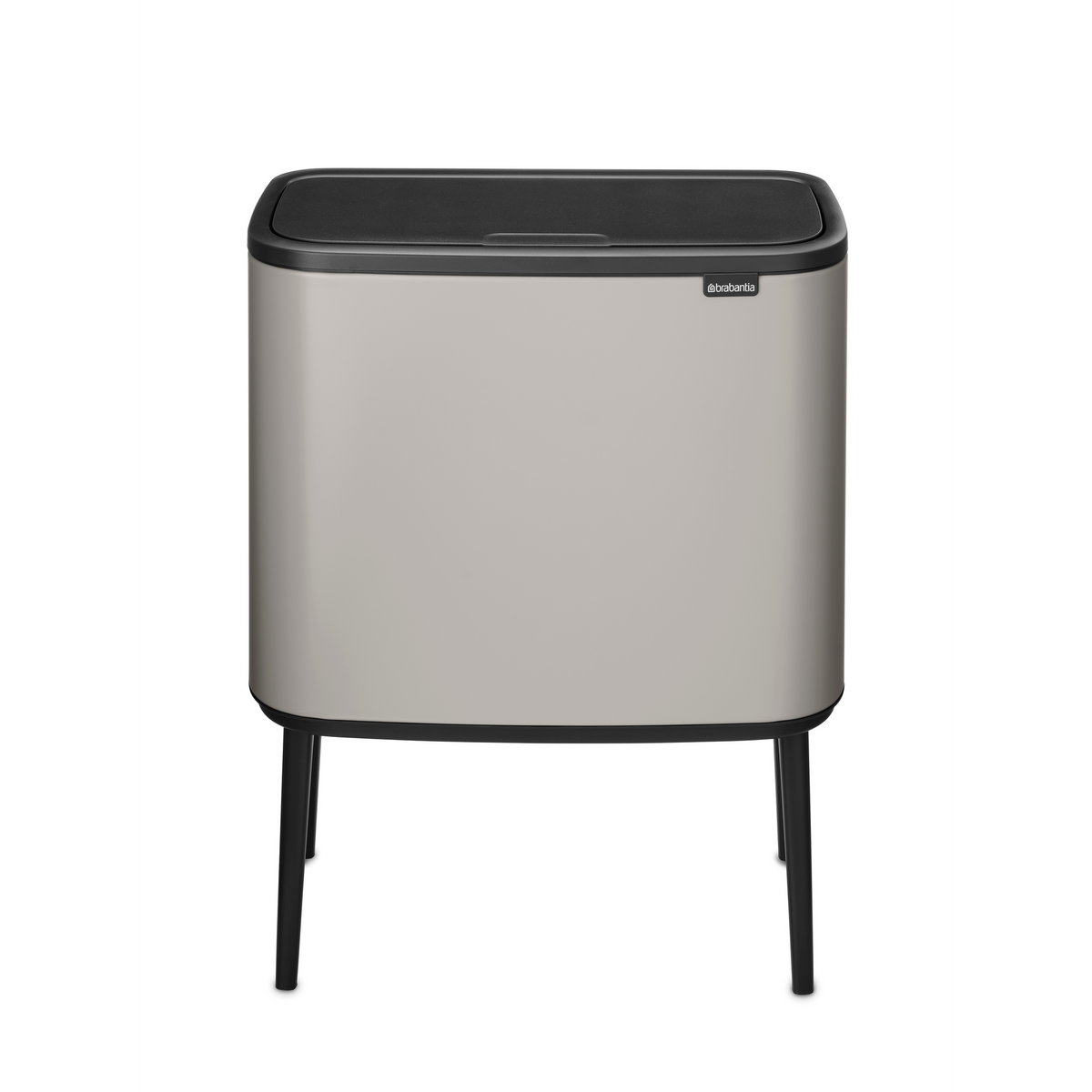 Brabantia Bo Touch Bin, met 1 binnenemmer, 36 liter - Soft Grey