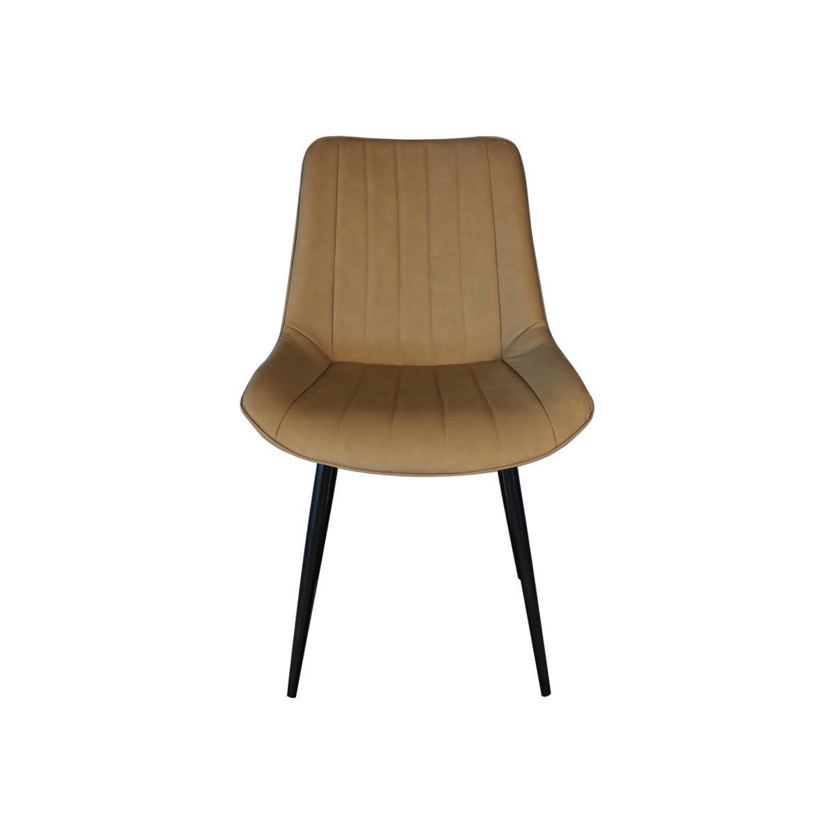 BIBA - Chaise en simili camel