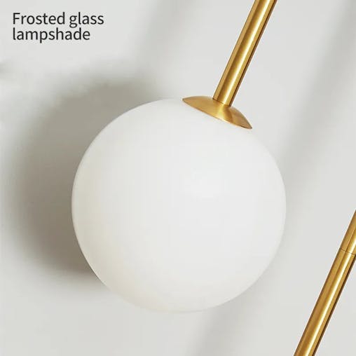 NNEOBA Modern Gold LED Wall Lamp: Illuminate Your Bedroom and Living Spaces with Style