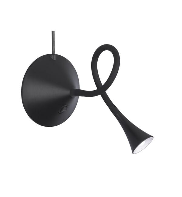 Lampka biurkowa VIPER czarna LED 3W Ciepła biel wys:31,8cm RL