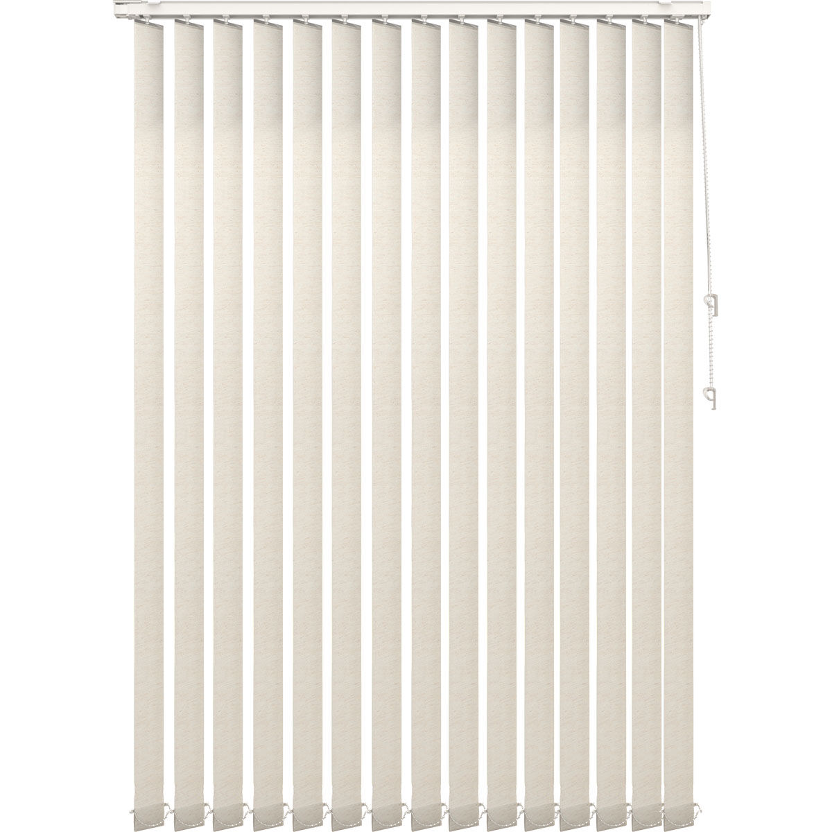 Estore Vertical Efeito Vintage Bege 250x260cm