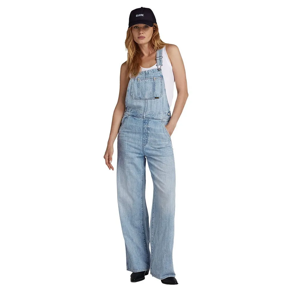G-Star Leg Dungaree Straight Fit sleeveless overall