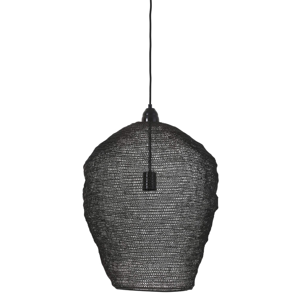 Light & Living hanglamp Nikki - zwart - Ø45cm