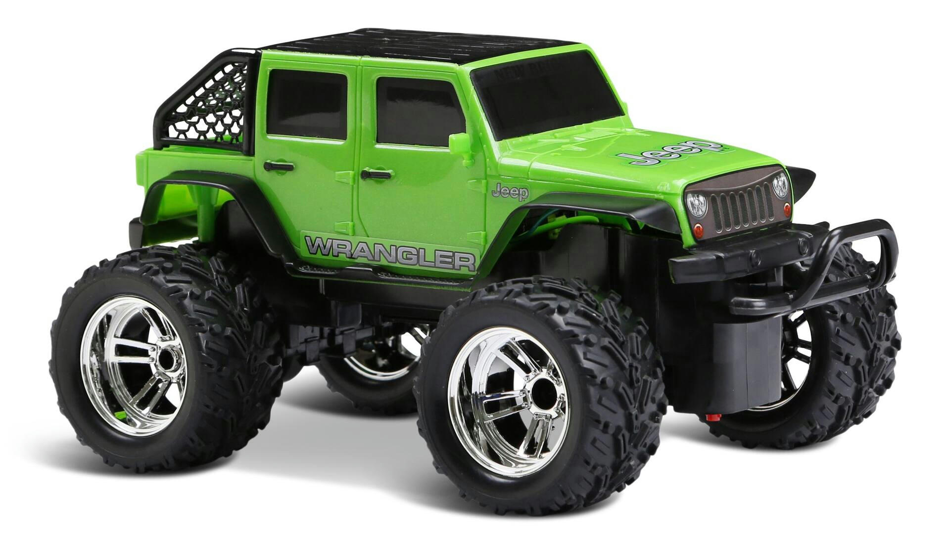 New Bright Remote-Controlled Truck, Ford 150/Jeep Wrangler, Assorted Styles, Ages 6+