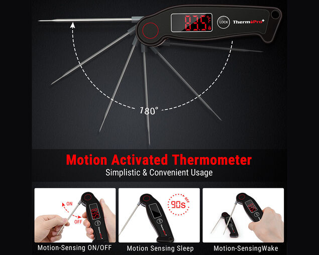 ThermoPro TP19W Waterproof Instant Read Thermometer