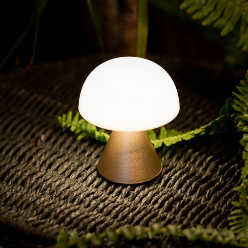 Lexon Mina Mini Led Lamp - Gold