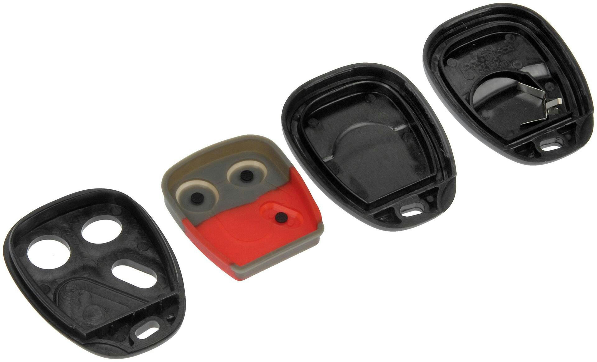 Dorman GM 3-Button Keyfob Replacement Shell for GM Models 2002 to 2009