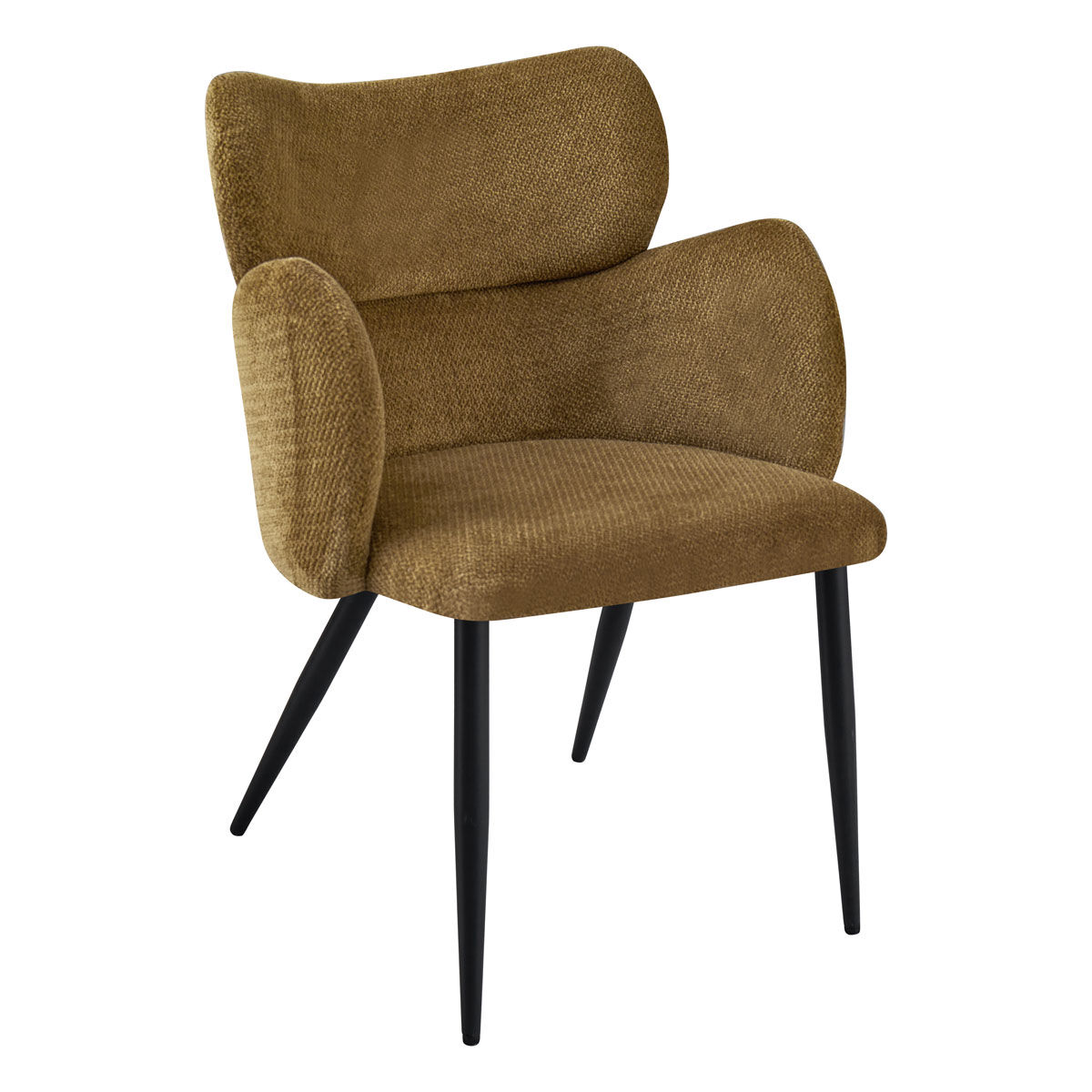 Cadeirão GONDAR tecido ocre