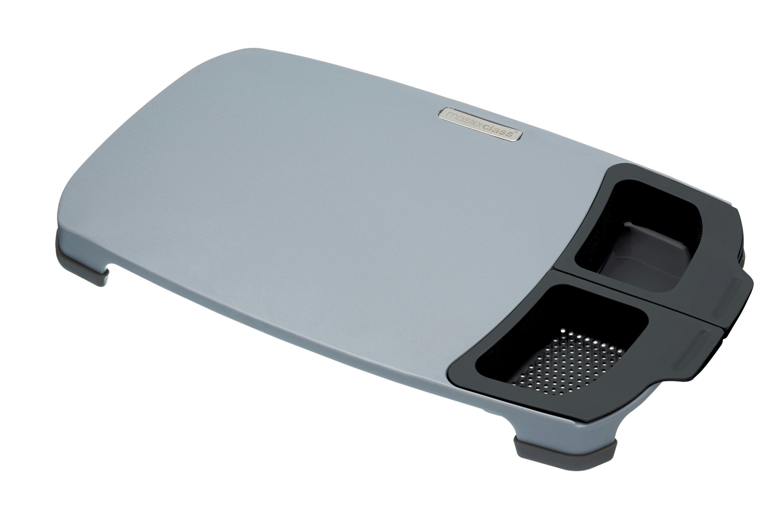 - Planche de hachage surelevé anti-dérapante-plastique gris