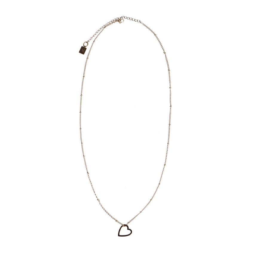 Manfield Gouden ketting met hartje