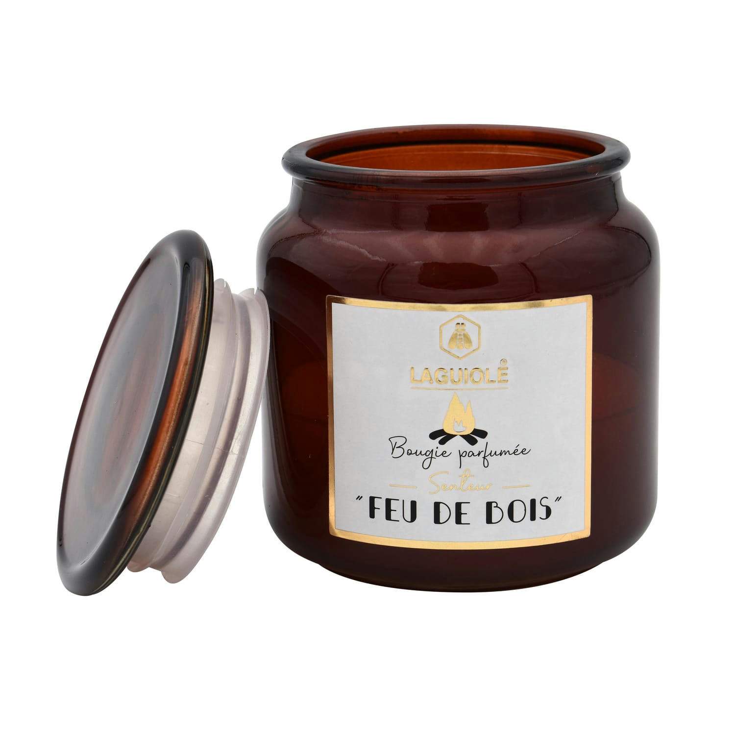 - Bougie parfumée au feu de bois - 200g