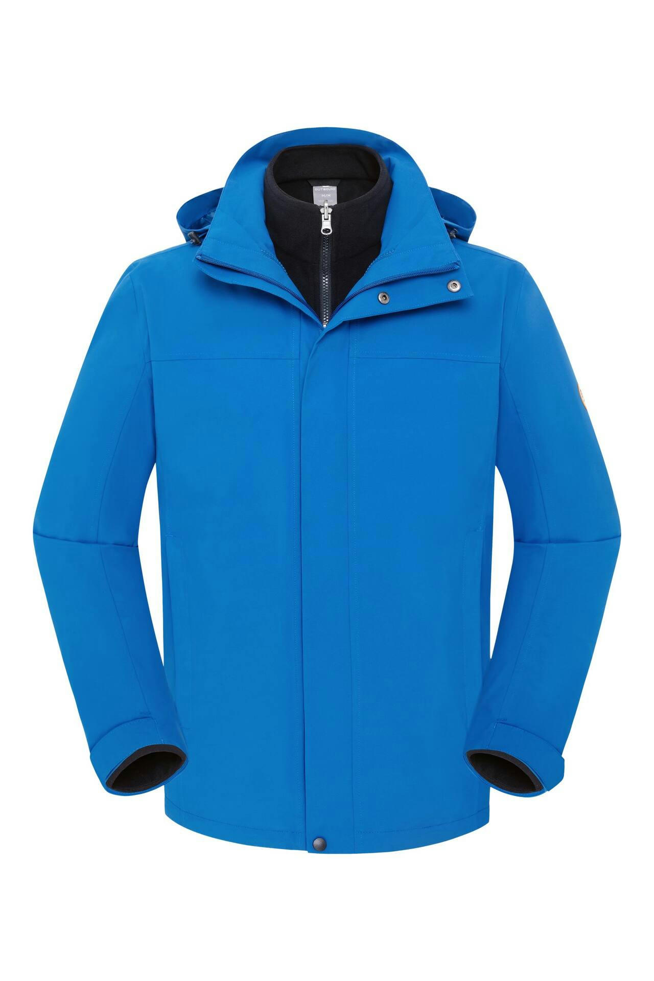 Outbound Men's Elm 3-in-1 Jacket, Blue