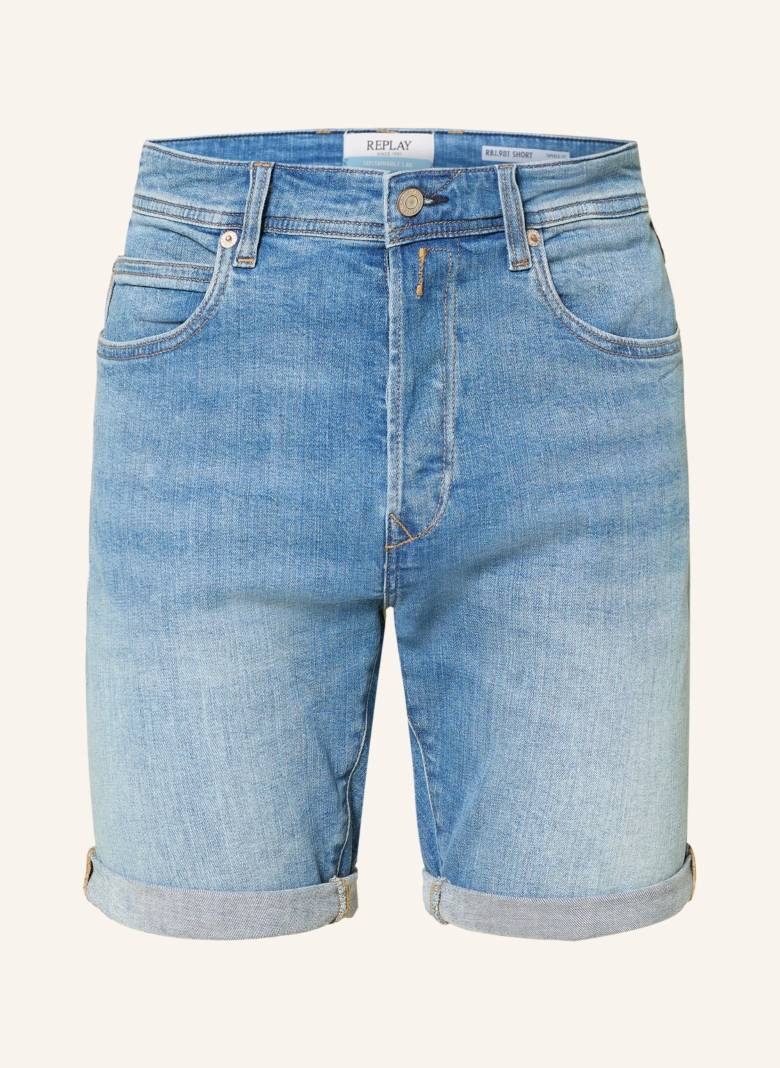 REPLAY Jeansshorts