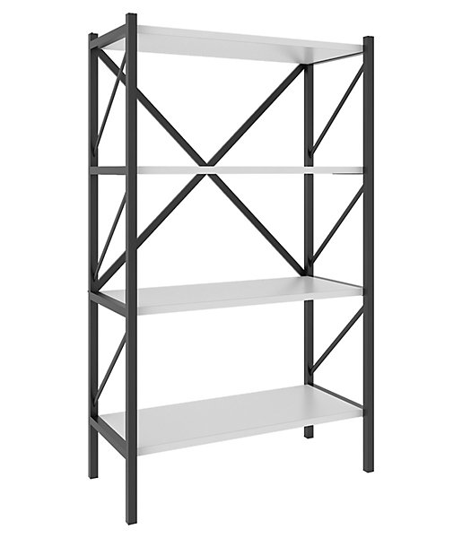 Metall Stand Regal B&uuml;cher Insasi 4fach