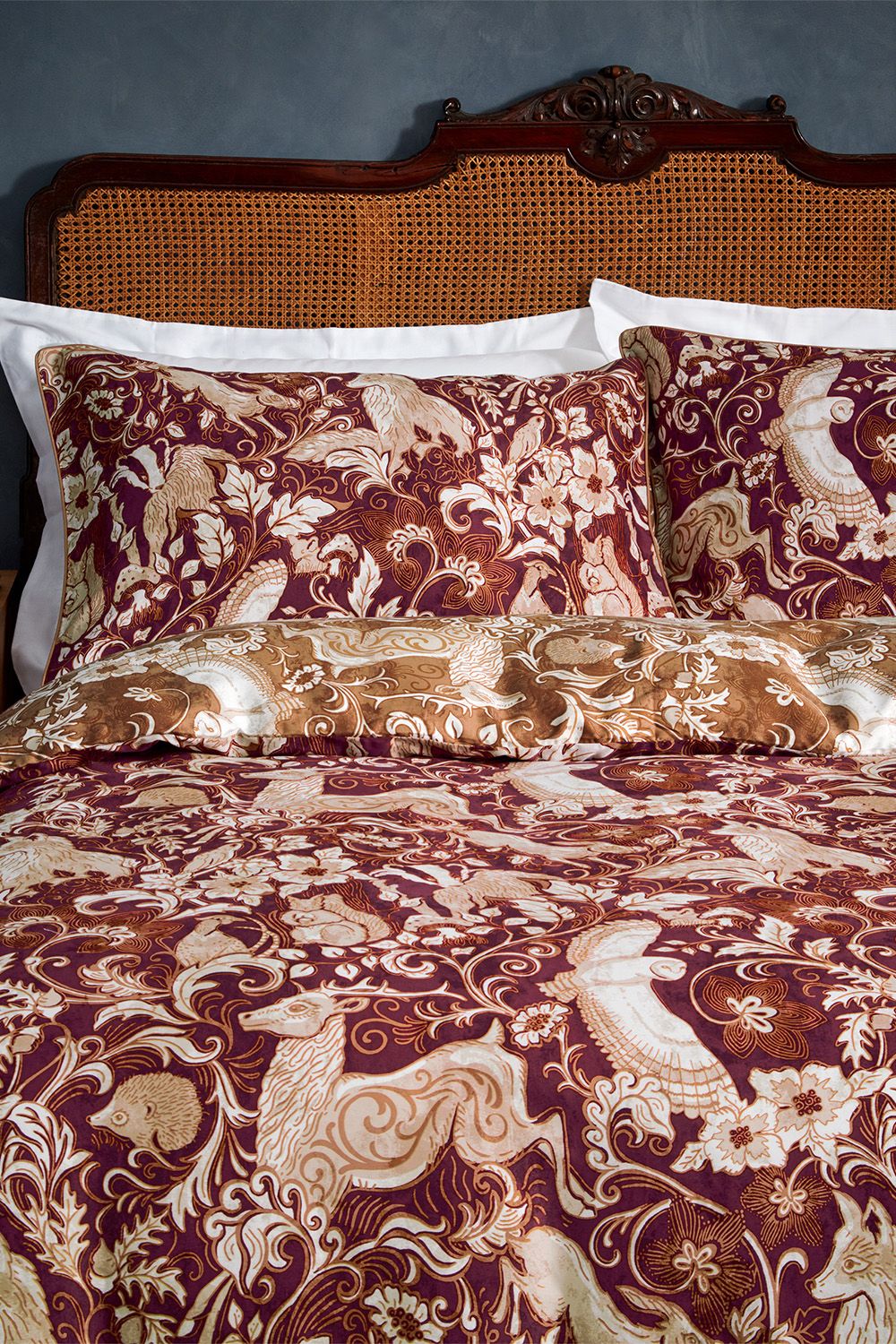 Paoletti Harewood British Animal 100% Cotton Duvet Cover Set