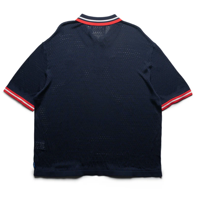 Awake NY Mesh Polo - Navy