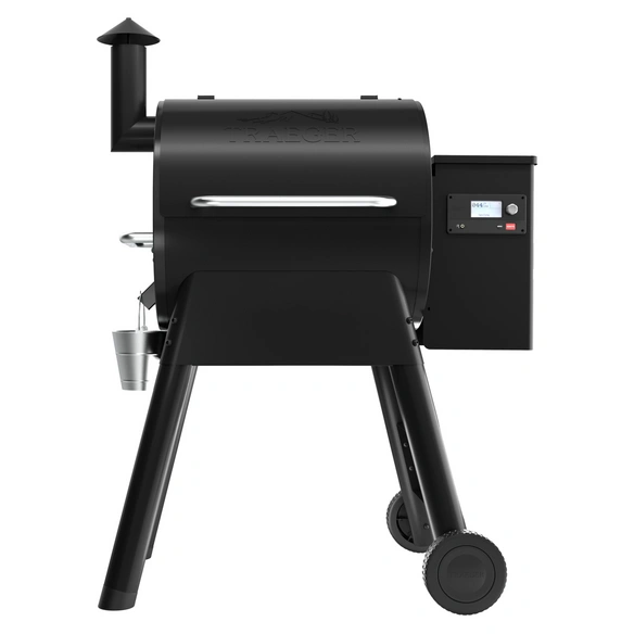 Pelletgrill »PRO«, porzellanemailliert, inkl. Thermometer