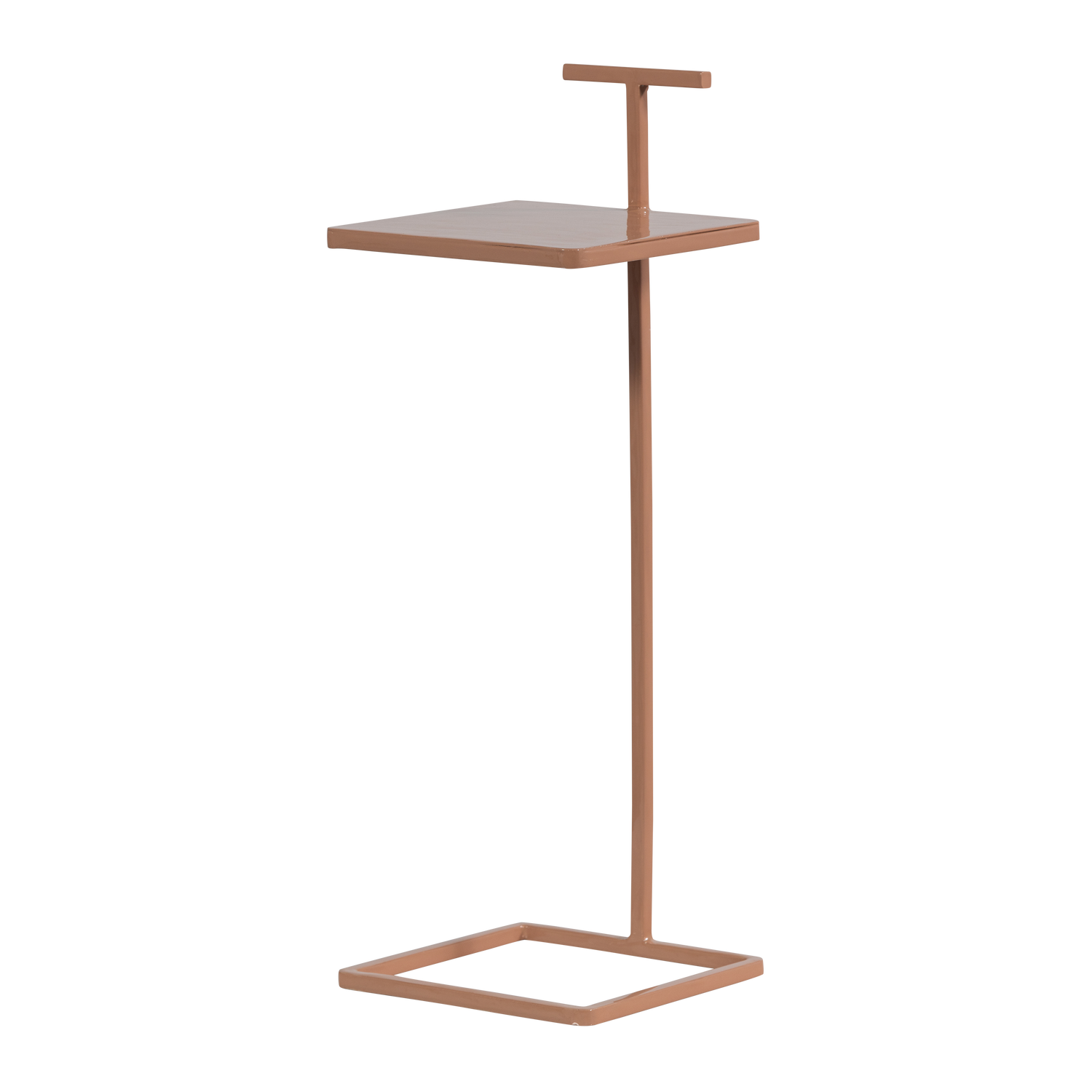 WOOOD bijzettafel Toste - Metaal - Oud Roze - 64x22x22