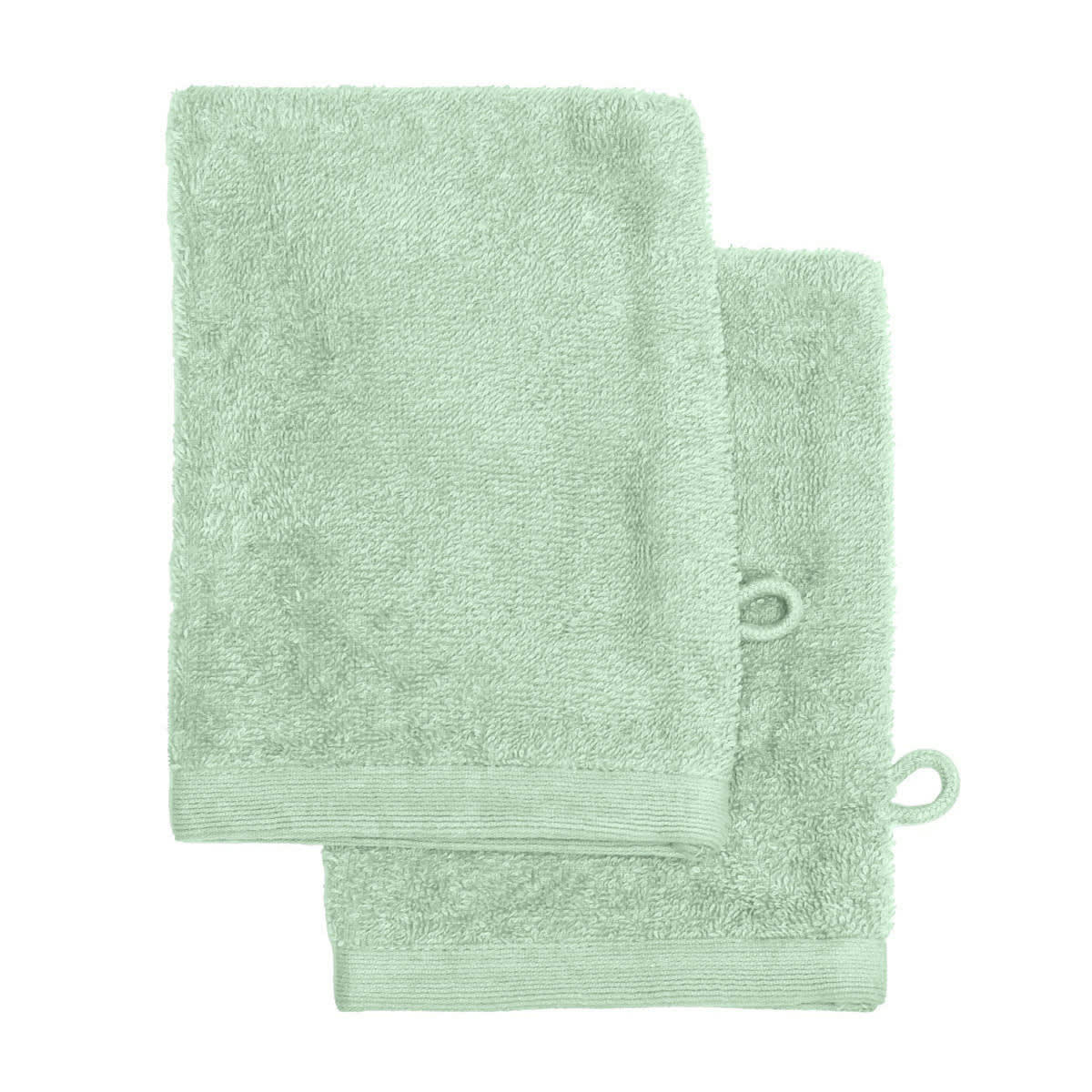 STUDIO - Lot de 2 gants 500 gr/m²  menthe 16x22 cm