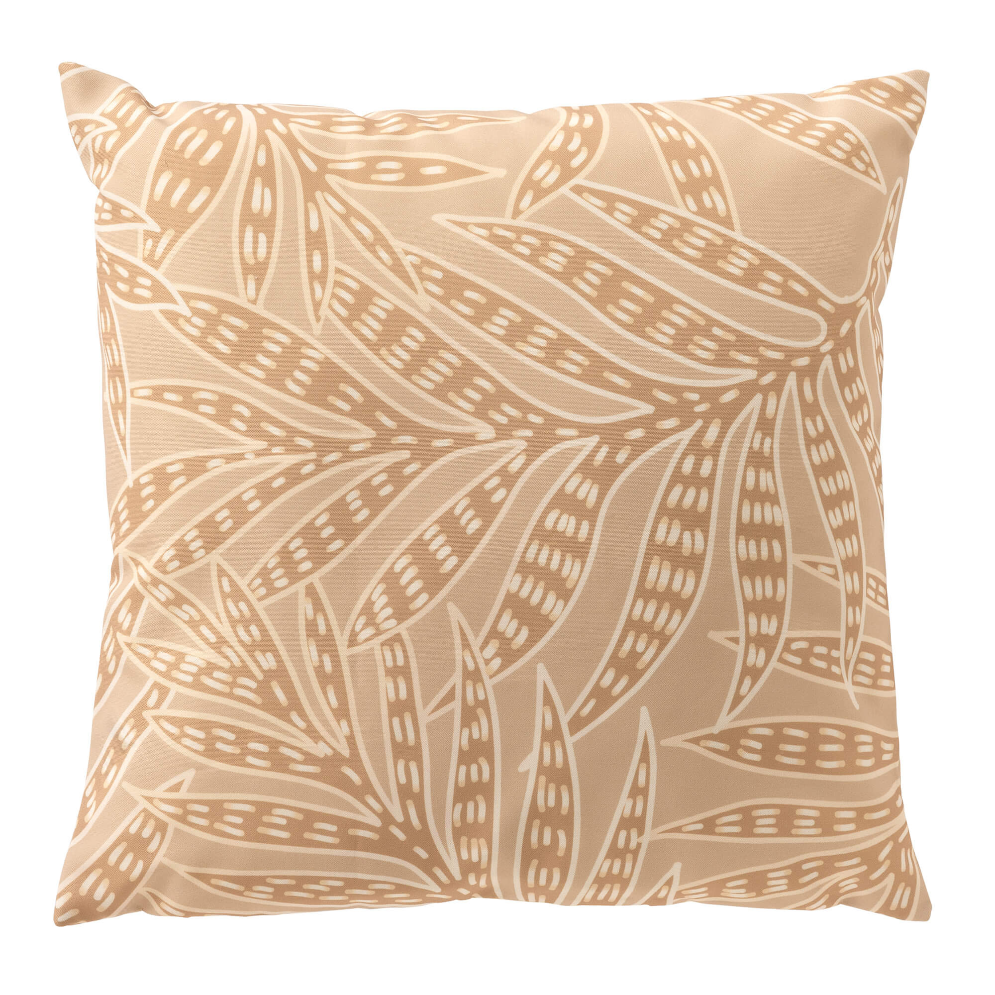 SAMUEL - buitenkussen 45x45 cm - waterafstotend en uv-bestendig - Pumice Stone - beige