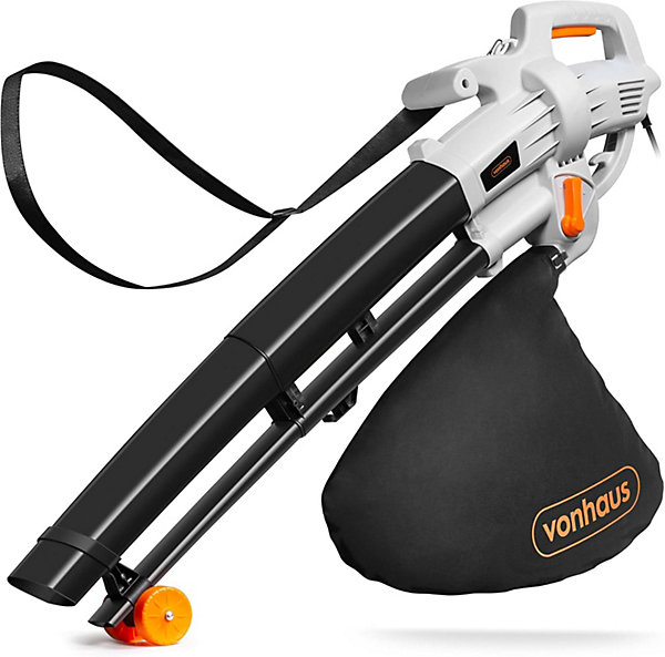 Aspirateur Souffleur de Feuilles 3 000 W - Aspirateur Ramasse Feuilles Filaire