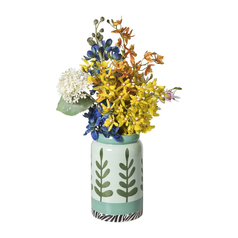 Vaas jolie - groen - &Oslash;13x22 cm